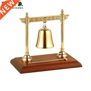 Pure Copper Rosewood Base Bell Decoration Bar Decoration