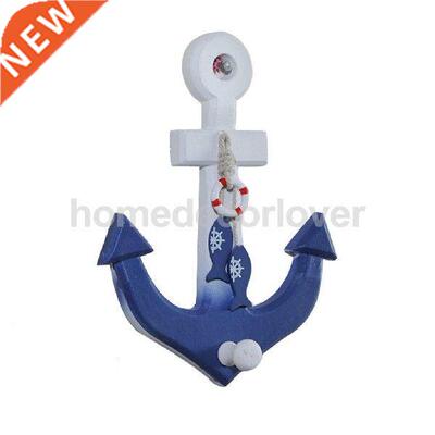 Nautical Anchor Wall Hanging Hook Buoy Fish Decor Coat Hat