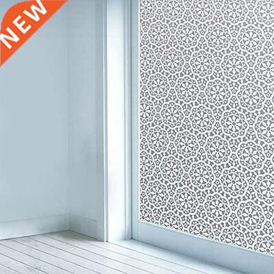 Privacy Window Film Static Cling Decorative Glass Sticker F