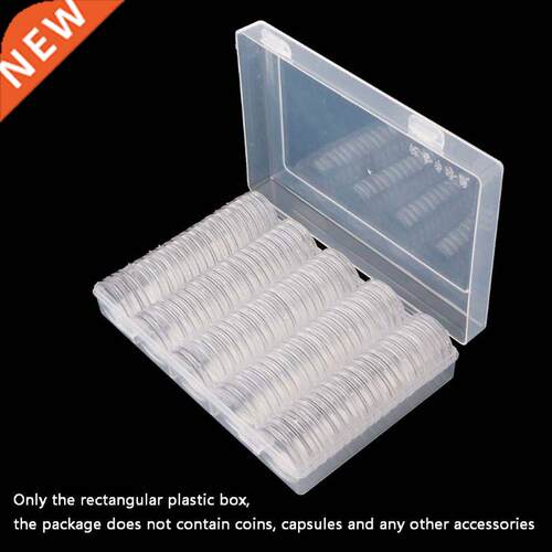 Rectangular Clear Plastic Storage Box Collection Case Protec