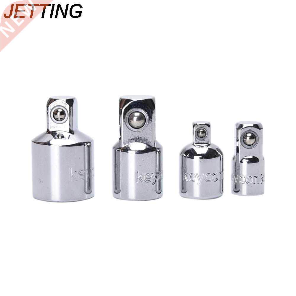 4pcs 1/4 /8 1/2 Drive Socket Adapter Converter Reducer Air