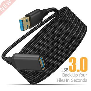 UTHAI Nylon Braided USB 3.0 Male-To-Female High-Speed Transm