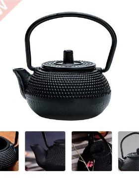 Home Office Small Tea Kettle Ornament Rustproof Cast Iron