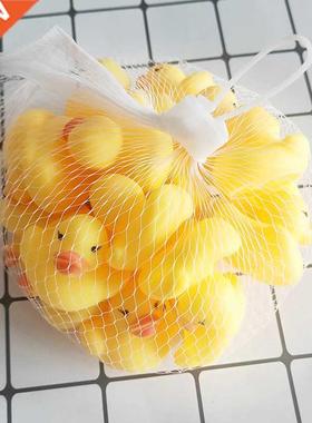 10PCS Squeezing Cll Rubber Rce Squeky Ducks Ducky Bby B