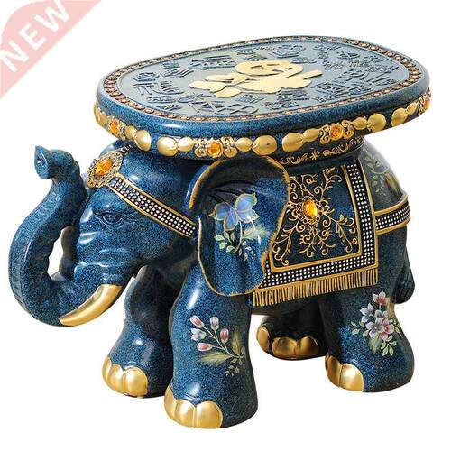 Elephant Stool Doorway Shoe Wearing Stool Decoration Lucky