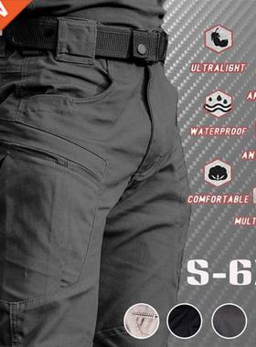 Men's Urban Lightweight Tactical Pant Summer Breathable Casu