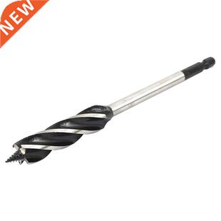 15mm Dia Quad Fluted Twist Auger Drill Bit Woodworking Tool