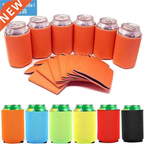 12pcs Can Sleeve Beer Can Cooler Sleeve Neoprene nsulated F