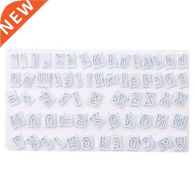 1 Set 64pcs Plastc Alphabet S Cookes Cutter