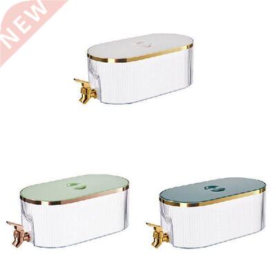 Faucet Cold Kettle with Lid 5.L Fruit Tea Refrigerator