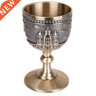 Classical Metal Wine Cup Handmade Small Goblet Household