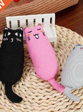 1Pcs Cat Mint Toys Funny Mini Cute Pet Plush Toys Claws