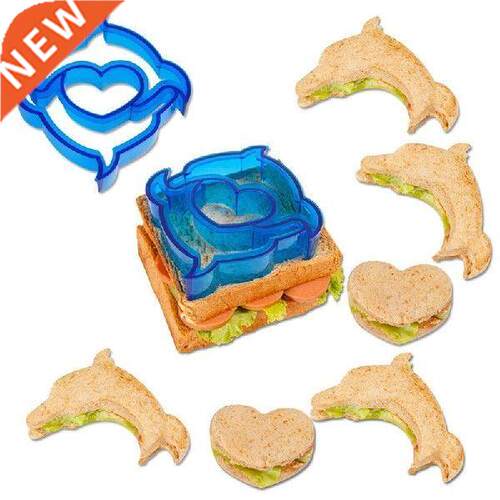 Sandwich Moulds Bread Molds  Animal Form Dinosaur Heart