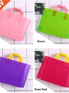 Custom Logo Printing Plastic Gift Bags with Handle Custon