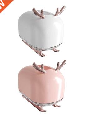 Plastic Deer odel Tissue Box Holder Draw Paper Organizer Na