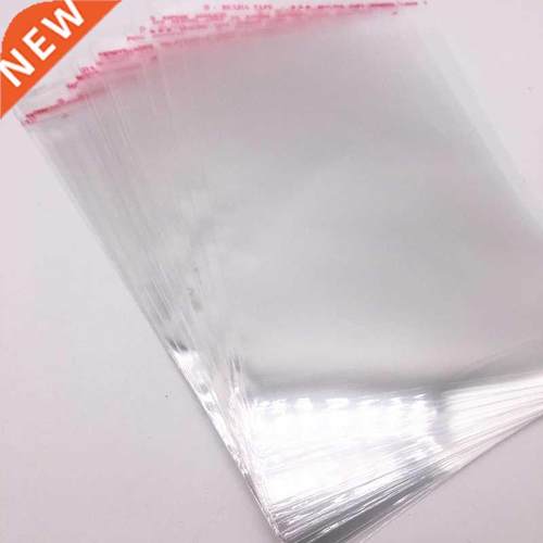 100pcs 5x7,6x9,7x11,8x13,9x16,10x18cm Resealable Poly Bag Tr