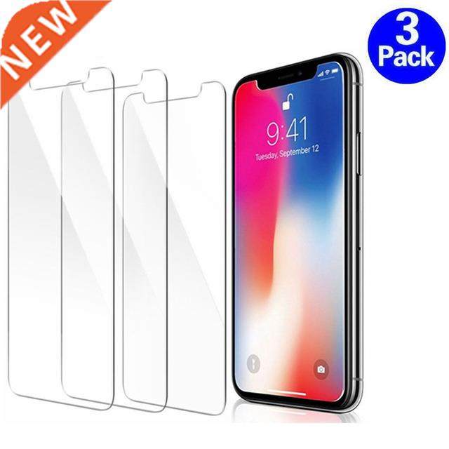 PCS Screen protector Tempered Glass for IPhone X XR XS 1 P