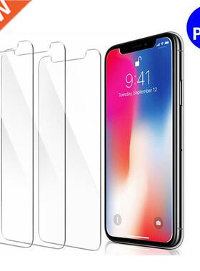 PCS Screen protector Tempered Glass for IPhone X XR XS 1 P