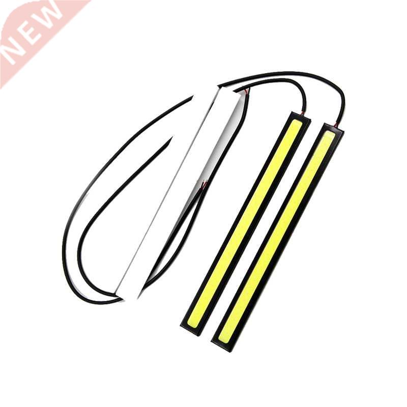2x 17CM Car styling LED COB Bulb 12V 6000K White Panel DRL C