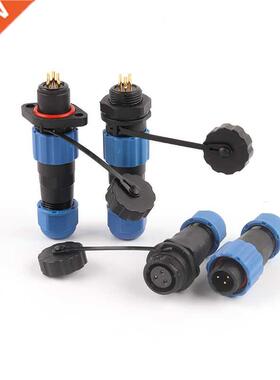 SP13 IP68 Waterproof Panel Mount Wire Cable Connector Aviati