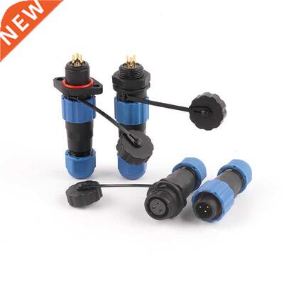 SP13 IP68 Waterproof Panel Mount Wire Cable Connector Aviati