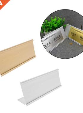 Golden Silver Sign Aluminum Alloy Ne Desk Plaque Holder Of