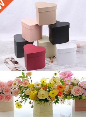11.8*14*11 CMFlorist Hat Boxes Heart Shaped Box Candy Boxes