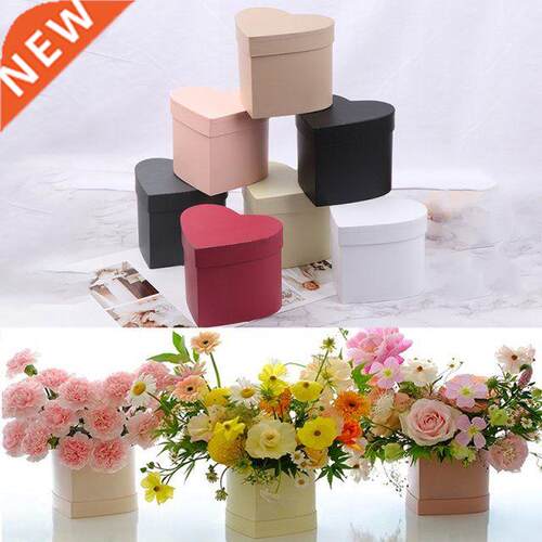 11.8*14*11 CMFlorist Hat Boxes Heart Shaped Box Candy Boxes