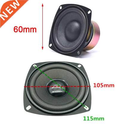 Hot 1pc Audio Portable Speakers 4 Inch 8 Ohm 0W Full Range