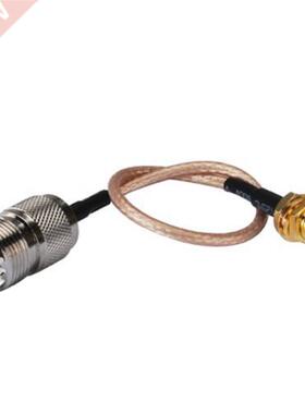 50CM RF Coaxial Cable SMA Female to UHF SO29 PL259 Female R