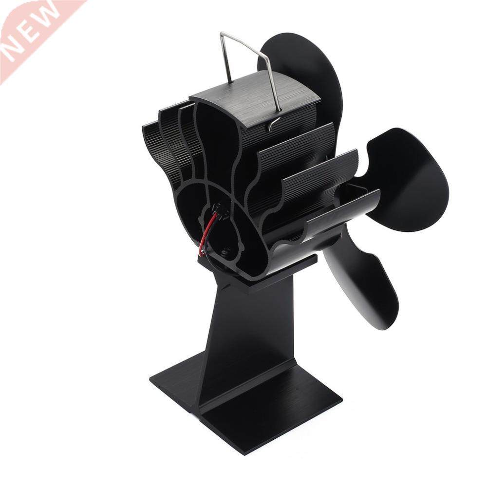 Hot 4-Blade Heat Powered Stove Fan for Wood / Log Burner/Fir