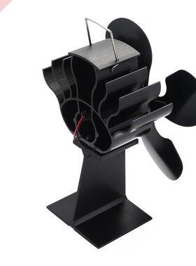 Hot 4-Blade Heat Powered Stove Fan for Wood / Log Burner/Fir