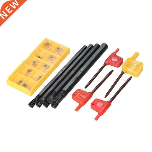 10pcs/box CCMT060204-HM Carbide Inserts + 6/7/8/10mm SCLCR06