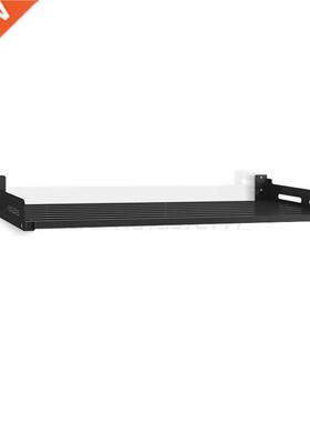 Stainless steel kitchen shelf without holes microwave oven