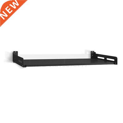Stainless steel kitchen shelf without holes microwave oven