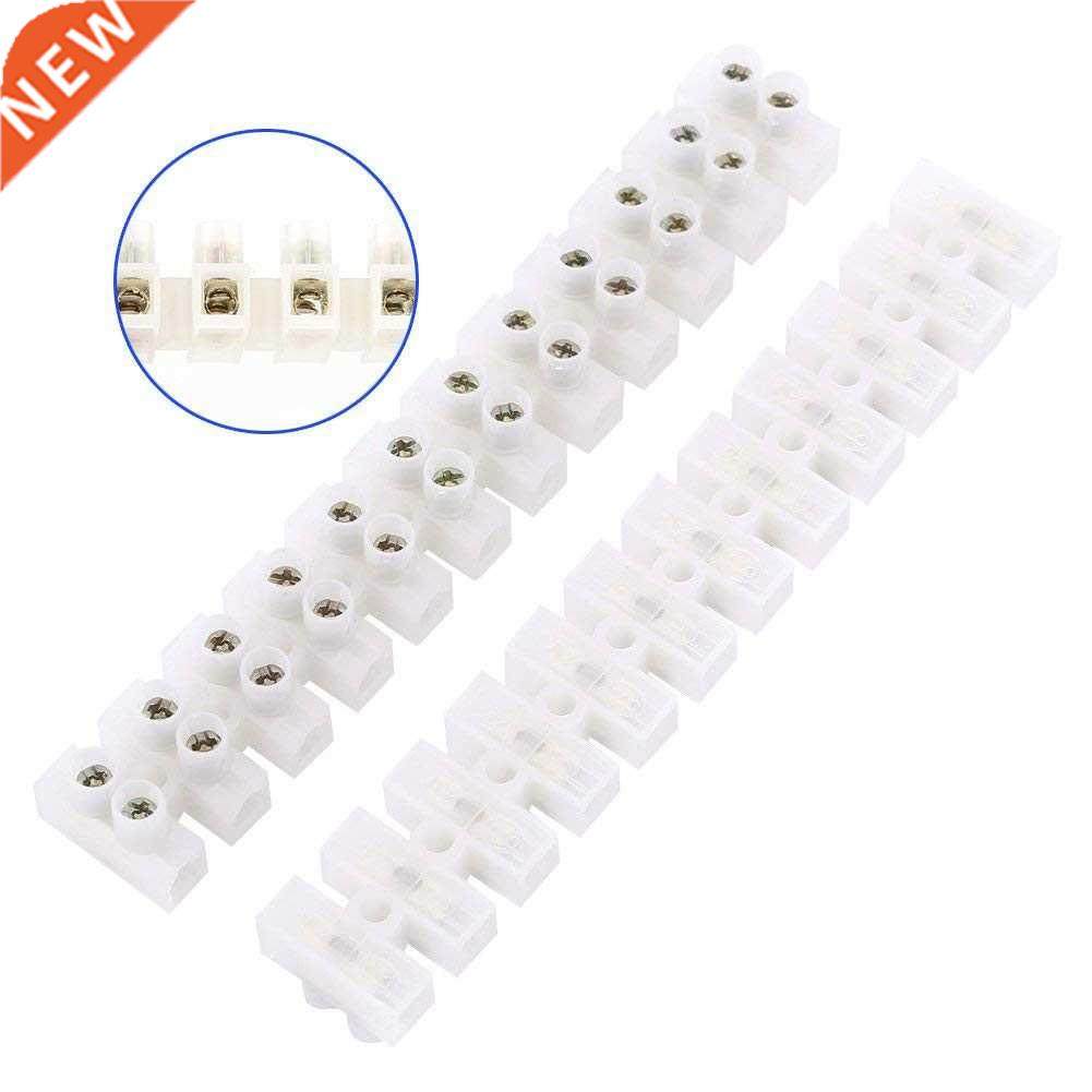 5pcs 380V 400V 60A Dual Row 12 Positions Screw Terinal Barr