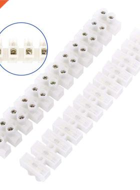 5pcs 380V 400V 60A Dual Row 12 Positions Screw Terinal Barr