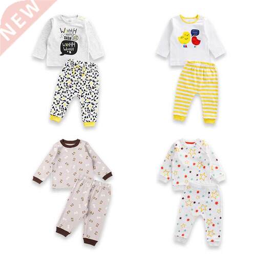 Infant Newborn Baby Girl Boy Cotton Clothes Set 100% Cotton