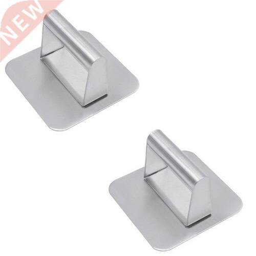 Stainless Steel Burger Press for Griddle, Non-Stick Bacon Gr