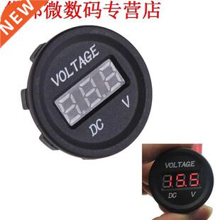 DC 12 V-24 V LED Voltmeter Voltmeter Gauge Panel Volt Meter
