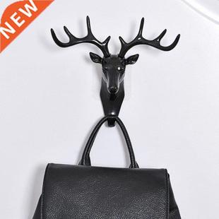 Wall Hanging Hook Vintage Deer Head Antlers for Hanging Clot