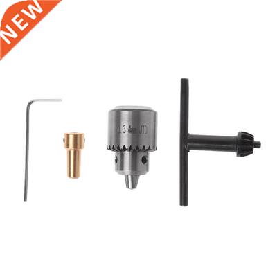 4x Micro Motor Drill Chuck Clmp 0.3-4mm With Key 3.17mm Sh