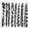 52Pcs Shape Style Leather Hole Hollow Punch Cutter Set for D