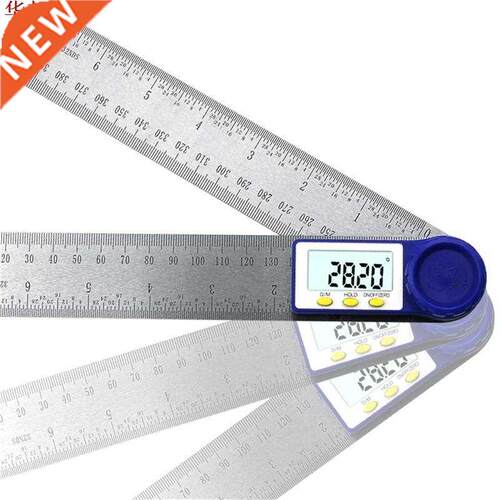 Measure 0-200mm Stainless Steel Digital Meter Angle Inclinom