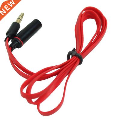 2Pcs 90cm 3.5mm Mle to Femle M/F Plug Jck Hedphone Conne