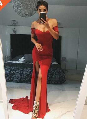 Dress Women Dresses A Line Maxi office Lady nightclub white