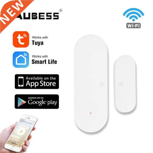 AUBESS WiFi Smart Door Sensor Window Door Open Closed