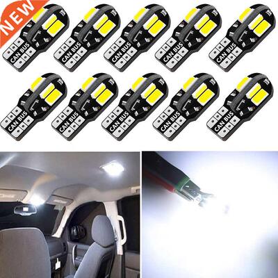 10x Error Free T10 LED W5W 2825 Interior Light Bulb BMW E46