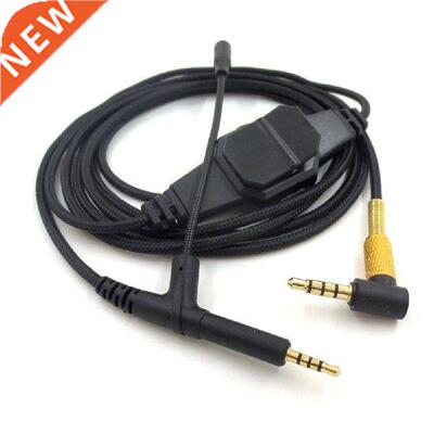 3.5MM To 2.5MM Gold-Plated Audio Cable With Microphone For