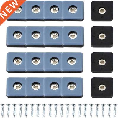 20Pcs Furniture Sliders for Crpet PTF Furniture Glides Scre